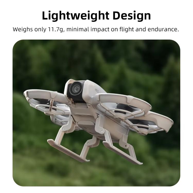 For DJI Neo BRDRC NEO021 Boosting Kickstand Drone Landing Gear Folding Sled Kickstand(Gray) - free shipping - PMC TechLife - Order now!