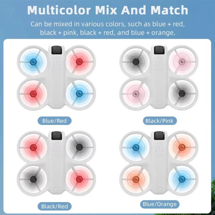 For DJI Neo BRDRC 2pairs Drone Propeller Wing Protection Accessories(Pink) - free shipping - PMc TechLife - Order now!