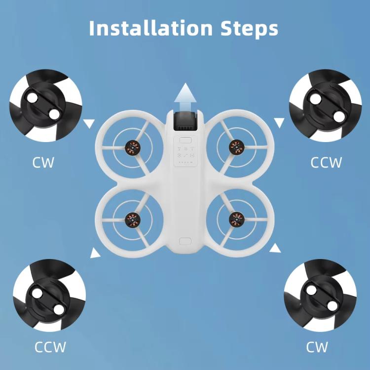 For DJI Neo BRDRC 2pairs Drone Propeller Wing Protection Accessories(Orange) - free shipping - PMc TechLife - Order now!