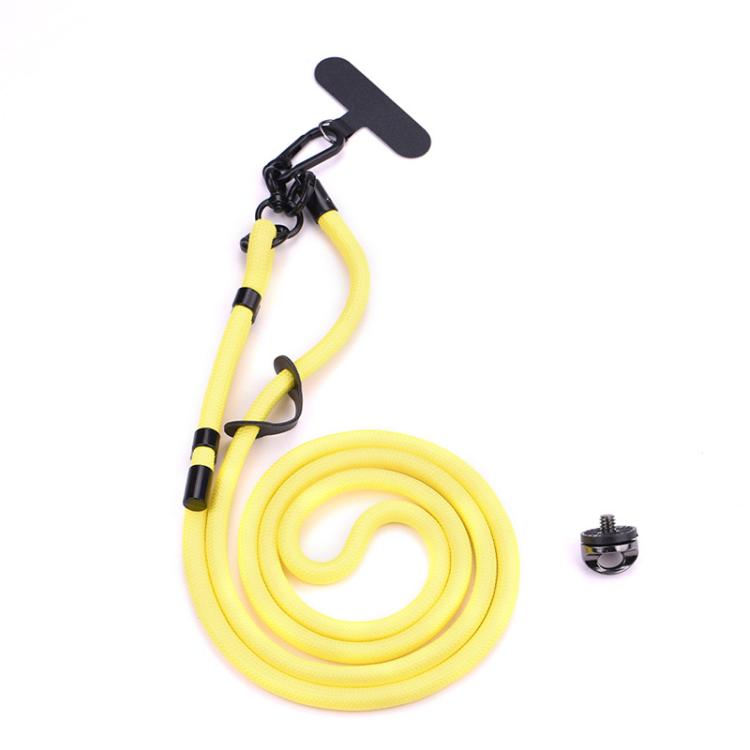 BRDRC Sport Camera Lanyard With 1/4 inch Screw Anti-Lost Crossbody Rope Accessory(Yellow) - Camera Strap by BRDRC | Online Shopping South Africa | PMc TechLife | Buy Now Pay Later Mobicred