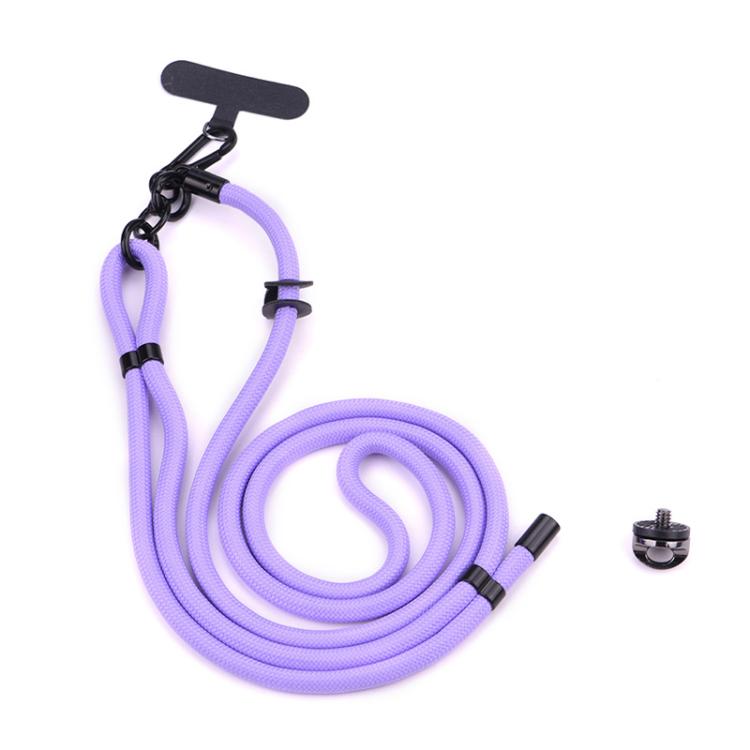 BRDRC Sport Camera Lanyard With 1/4 inch Screw Anti-Lost Crossbody Rope Accessory(Purple) - Camera Strap by BRDRC | Online Shopping South Africa | PMc TechLife | Buy Now Pay Later Mobicred