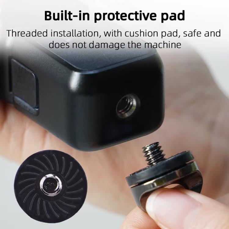 BRDRC Sport Camera Lanyard With 1/4 inch Screw Anti-Lost Crossbody Rope Accessory(Purple) - Camera Strap by BRDRC | Online Shopping South Africa | PMc TechLife | Buy Now Pay Later Mobicred