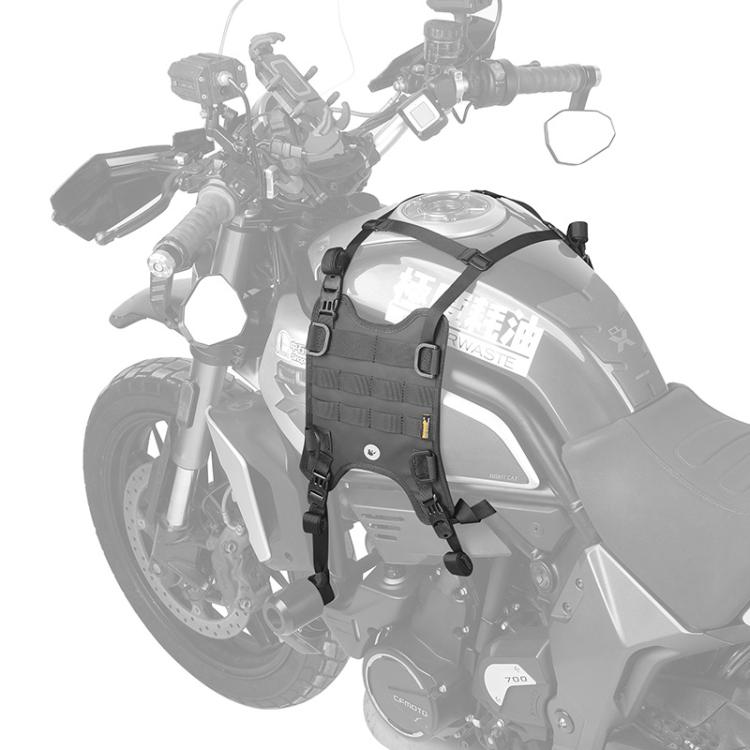 Rhinowalk MTR001B Outdoor Riding Motorcycle Fuel Tank Double-side Storage Hanging Bags(Black) - free shipping - PMc TechLife - Order now!
