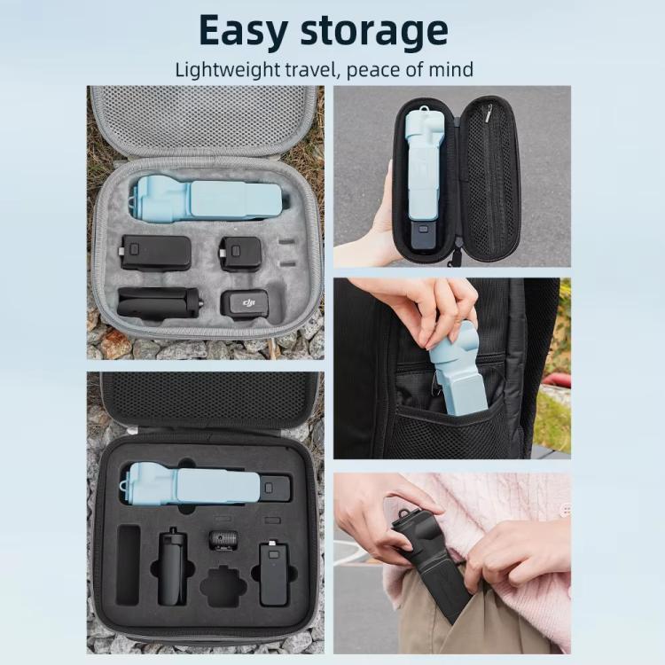 For DJI OSMO Pocket 3 BRDRC Lens Cap Camera Case Screen Protector Accessories(Blue) - free shipping - PMC TechLife - Order now!