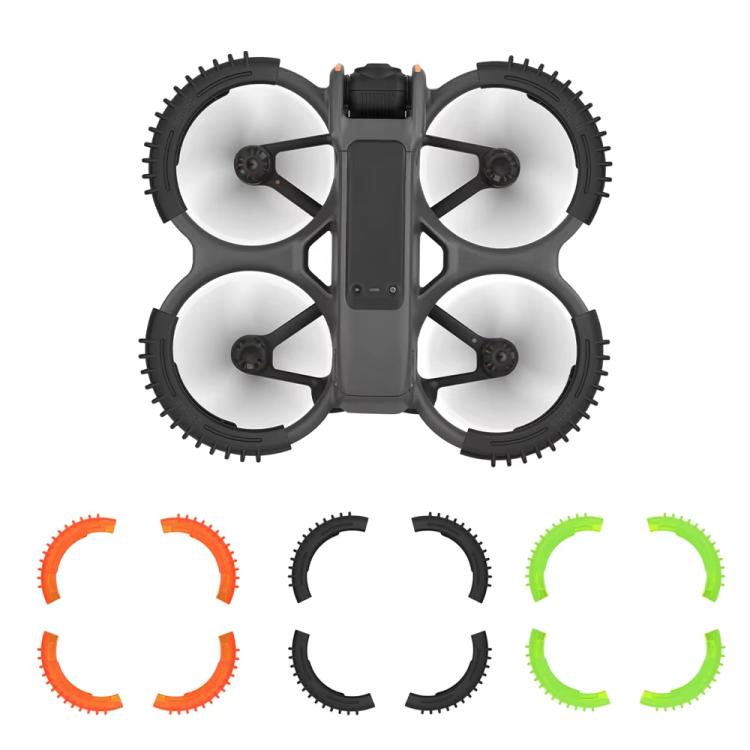 For DJI Avata 2 BRDRC 4pcs Paddle Protection Bumper Rings(Green) - free shipping - PMC TechLife - Order now!