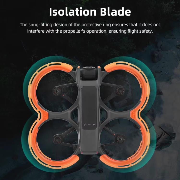 For DJI Avata 2 BRDRC Integrated Paddle Protector One-piece Bumper Ring(Green) - free shipping - PMC TechLife - Order now!