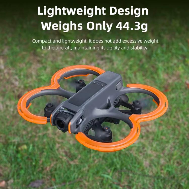 For DJI Avata 2 BRDRC Integrated Paddle Protector One-piece Bumper Ring(Black) - free shipping - PMC TechLife - Order now!