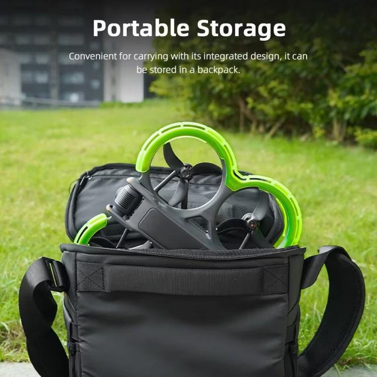 For DJI Avata 2 BRDRC Integrated Paddle Protector One-piece Bumper Ring(Green) - free shipping - PMC TechLife - Order now!