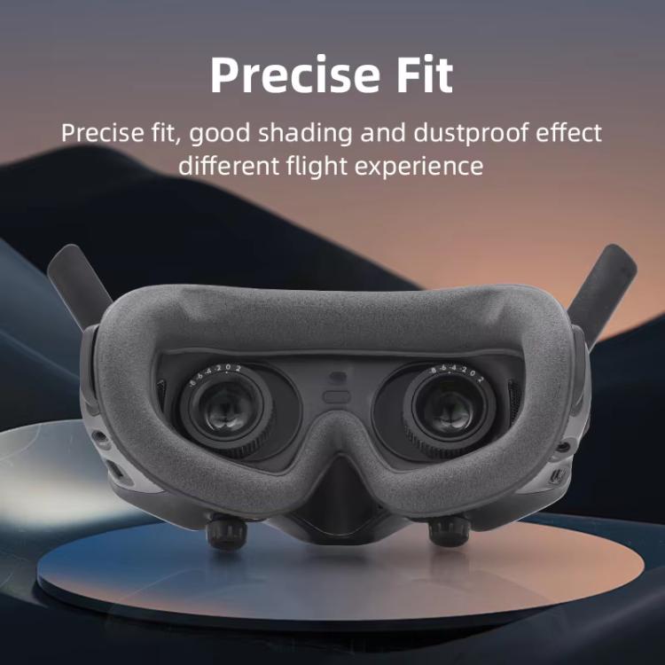 For DJI Avata Goggles 2 BRDRC Flying Glasses Protector Eyecups(Dark Gray) - free shipping - PMc TechLife - Order now!