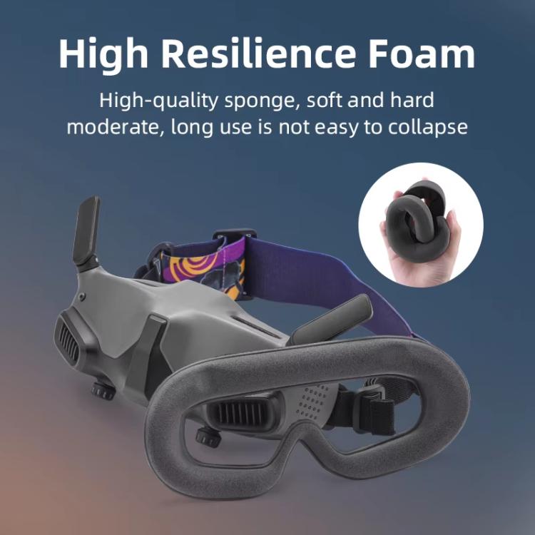 For DJI Avata Goggles 2 BRDRC Flying Glasses Protector Eyecups(Dark Gray) - free shipping - PMc TechLife - Order now!
