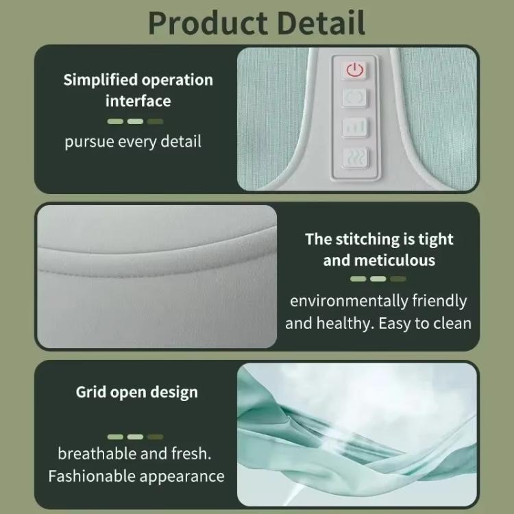 Z5 Dual-frequency Red Light Constant Temperature Hot Compress Foot Massager, Spec: UK Plug(Black) - free shipping - PMC TechLife - Order now!