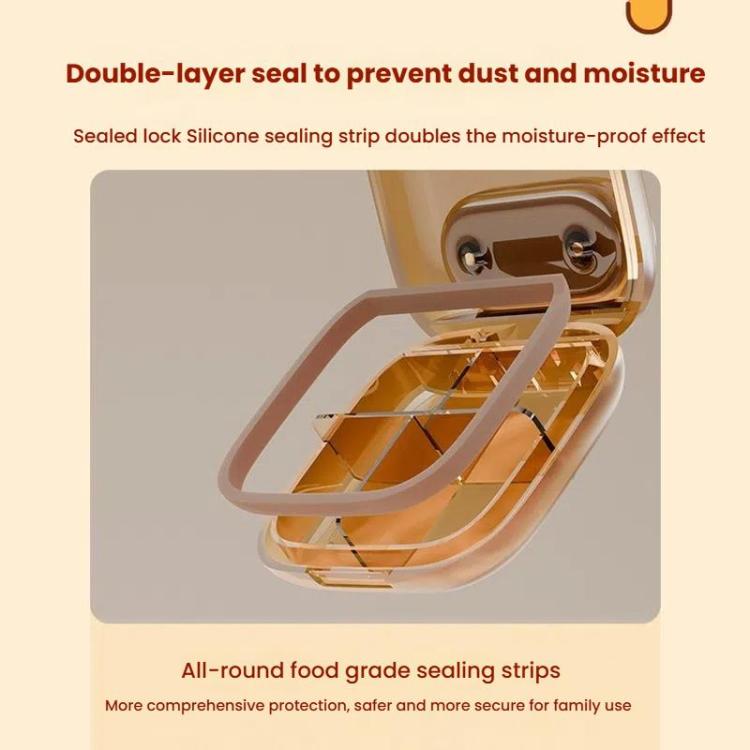 Portable Pill Box Dispenser Sealed Large Capacity Seven Days a Week Medication Organizer, Color: 6 Grids White - free shipping - PMC TechLife - Order now!