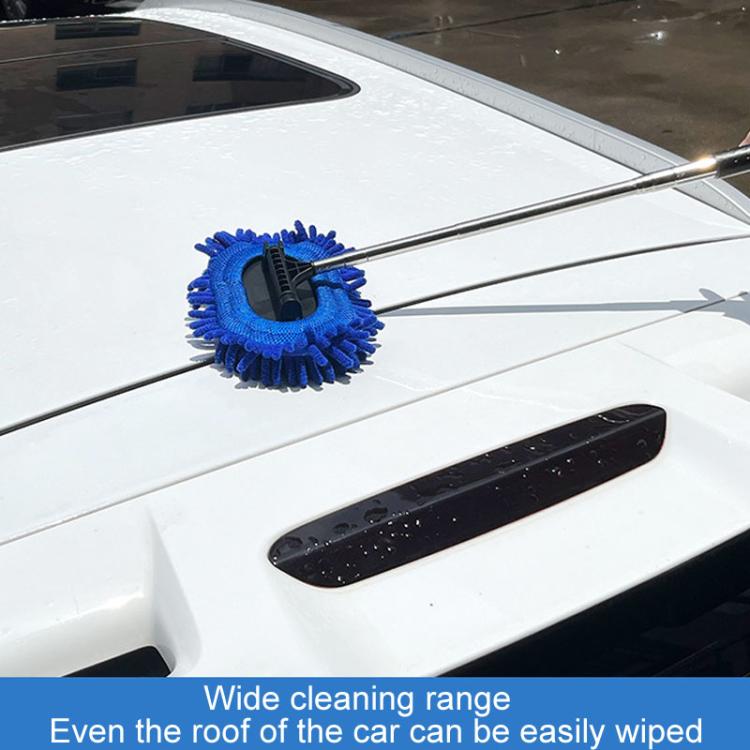 Retractable Windshield Cleaning Brush Scrubbing And Defogging 3 In 1 Car Wash Kit(Blue) - Car washing supplies by PMc TechLife | Online Shopping South Africa | PMc TechLife | Buy Now Pay Later Mobicred