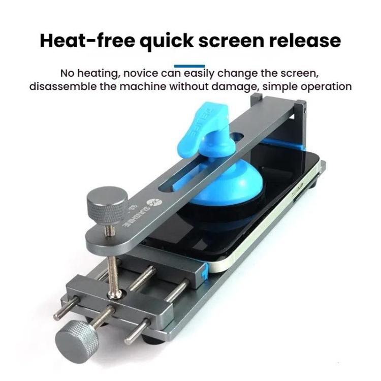 SUNSHINE SS-601G LCD Screen Separator Free Heating Mobile Phone Screen Quick Removal Clamping Fixture Repair Tool - free shipping - PMC TechLife - Order now!