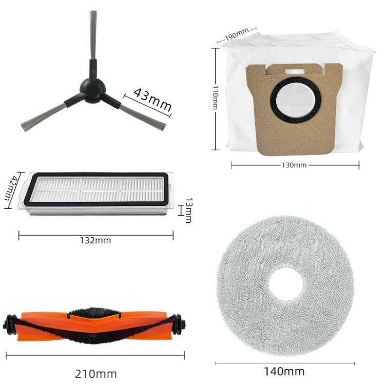 Main Brush For Xiaomi Robot Vacuum X20 Max Parts Accessories - For Xiaomi Accessories by PMc TechLife | Online Shopping South Africa | PMc TechLife | Buy Now Pay Later Mobicred