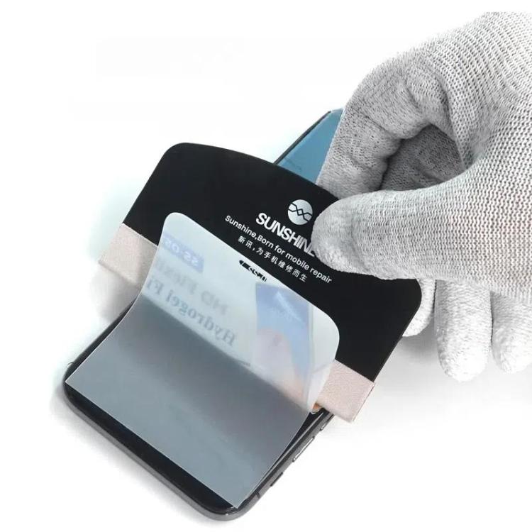 SUNSHINE SS-064D Mobile Phone Tablet PCs Protective Film Scraper Hydrogel Film Screen Scraper Card - free shipping - PMC TechLife - Order now!
