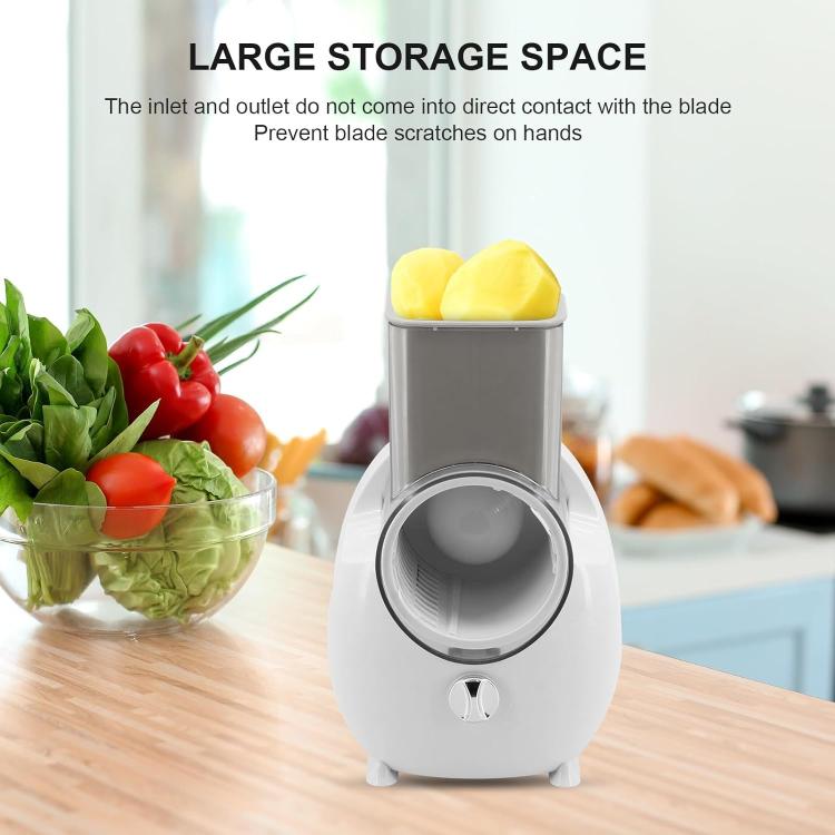 CY-661 3-in-1 Kitchen Multifunctional Roller Electric Vegetable Cutter, Spec: White Wireless Model - Cutter & Peeler by PMc TechLife | Online Shopping South Africa | PMc TechLife | Buy Now Pay Later Mobicred