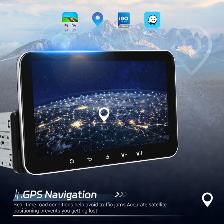 7 inch Horizontal Screen Android 13.0 Single Spindle Universal Car Multimedia Player, Style: Standard+Camera+Mic - Car MP3 & MP4 & MP5 by PMc TechLife | Online Shopping South Africa | PMc TechLife | Buy Now Pay Later Mobicred