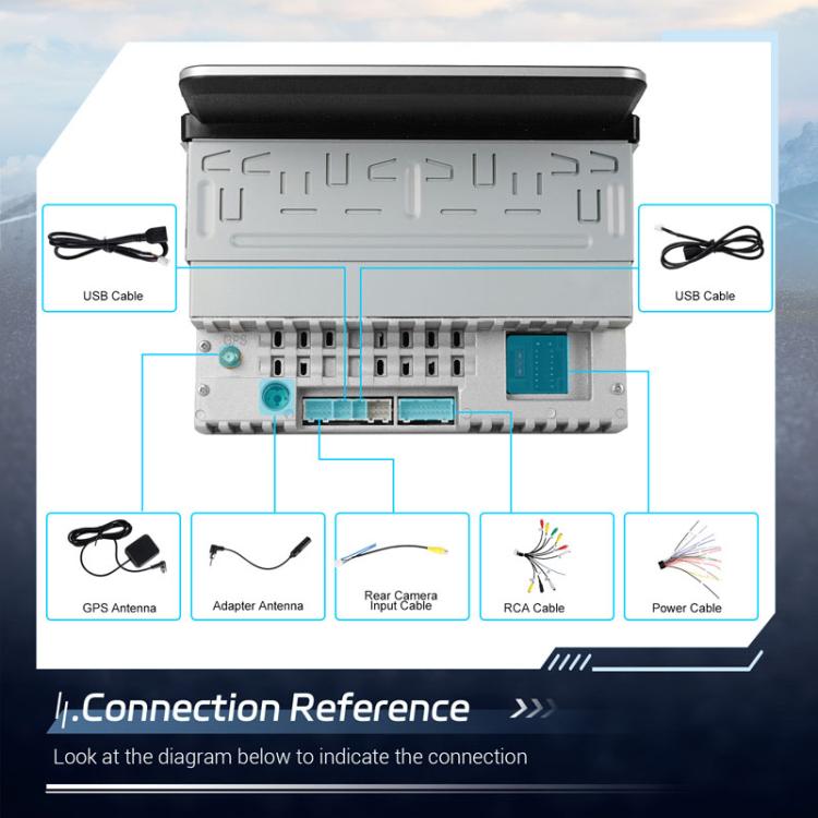 7 inch Horizontal Screen Android 13.0 Single Spindle Universal Car Multimedia Player, Style: Standard - Car MP3 & MP4 & MP5 by PMc TechLife | Online Shopping South Africa | PMc TechLife | Buy Now Pay Later Mobicred