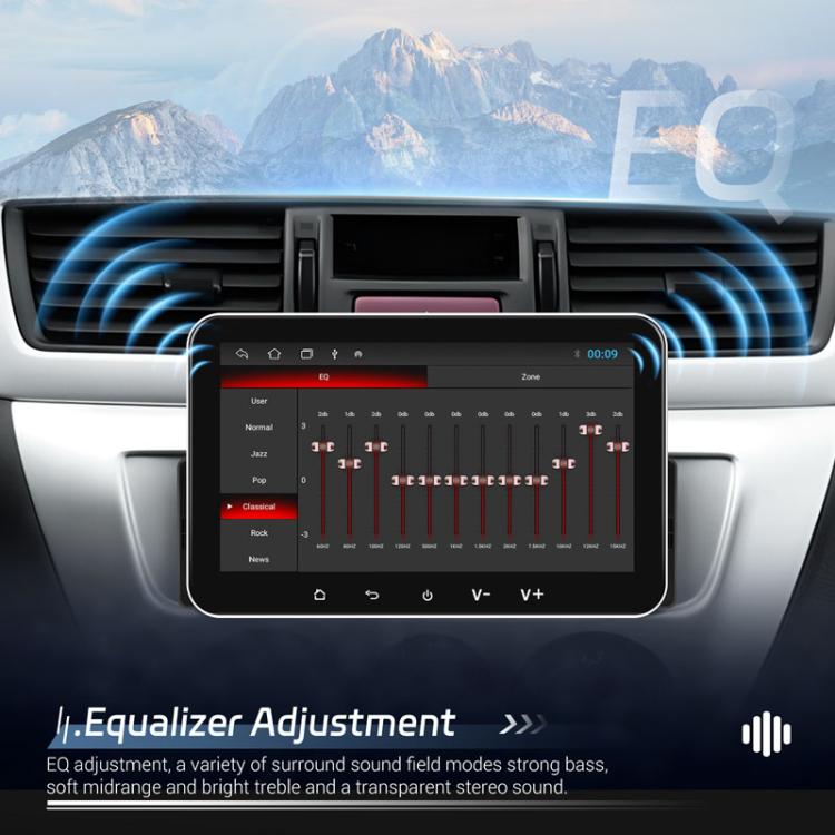 7 inch Horizontal Screen Android 13.0 Single Spindle Universal Car Multimedia Player, Style: Standard+Camera+Mic - Car MP3 & MP4 & MP5 by PMc TechLife | Online Shopping South Africa | PMc TechLife | Buy Now Pay Later Mobicred