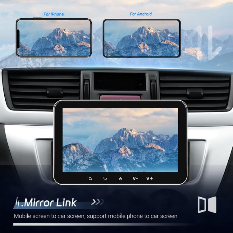 7 inch Horizontal Screen Android 13.0 Single Spindle Universal Car Multimedia Player, Style: Standard+Camera+Mic - Car MP3 & MP4 & MP5 by PMc TechLife | Online Shopping South Africa | PMc TechLife | Buy Now Pay Later Mobicred