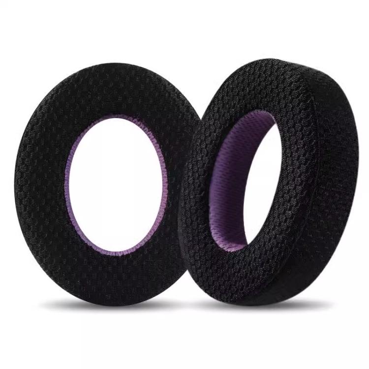 For Bose NC700 Headphone 1pair Ice Gel Ear Pads Earmuffs Protective Cover(Breathable Mesh Black Purple) - Earmuff & Pad by PMc TechLife | Online Shopping South Africa | PMc TechLife | Buy Now Pay Later Mobicred