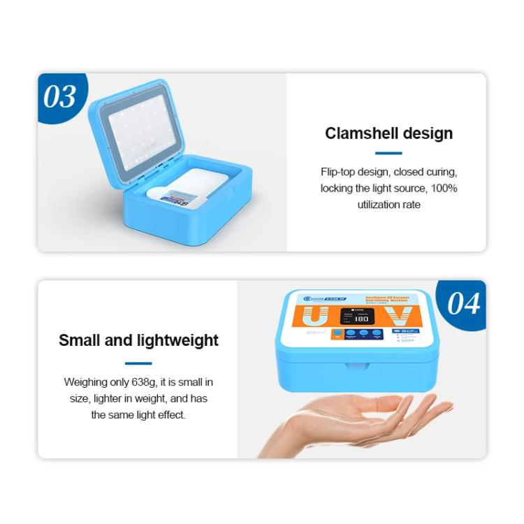 SUNSHINE S-918B SE Intelligent UV Light Curing Film Vacuum Laminator UV Curing + Vacuum Holding Machine For Film Application Repair Tool - free shipping - PMC TechLife - Order now!