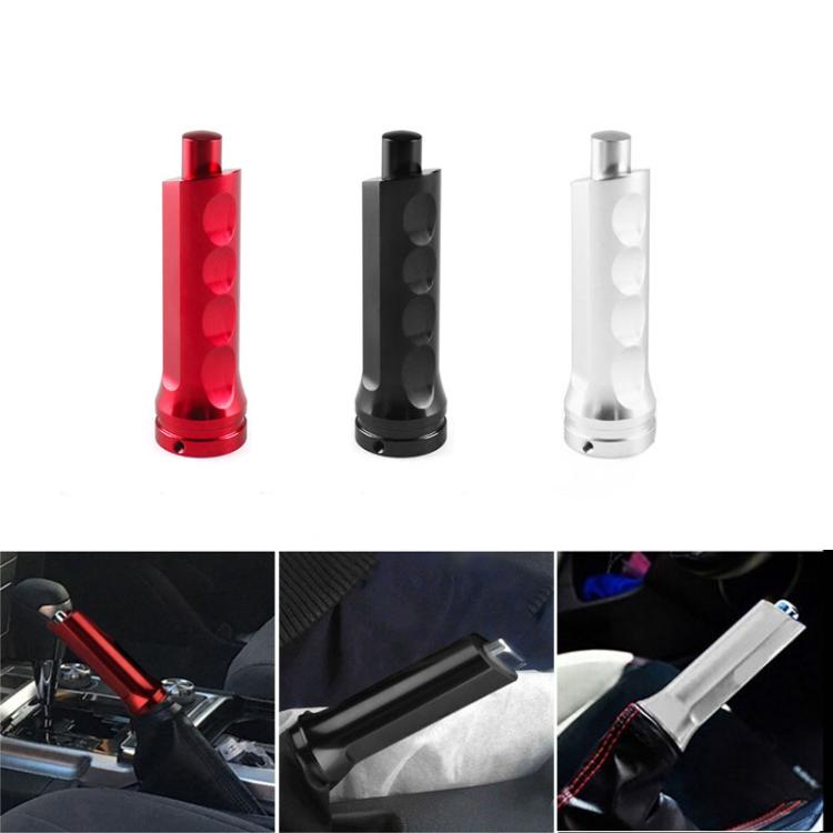 Car Modified Sluminum Slloy Handbrake Cover Universal Handbrake Handle Protector(Red) - Shift Knob by PMc TechLife | Online Shopping South Africa | PMc TechLife | Buy Now Pay Later Mobicred