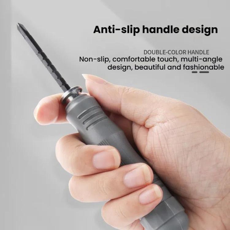 18 In 1 Multifunctional Combination Retractable Dual-purpose Screwdriver Set Iso-U Phillips Screwdriver Repair Tools - Screwdriver Tools by PMc TechLife | Online Shopping South Africa | PMc TechLife | Buy Now Pay Later Mobicred