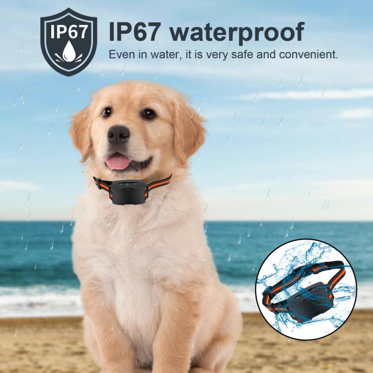 Anti-Barking Dog Collar Pet Remote Control Training Barking Control Device(Black) - Training Aids by PMC TechLife | Online Shopping South Africa | PMC TechLife | Buy Now Pay Later Mobicred