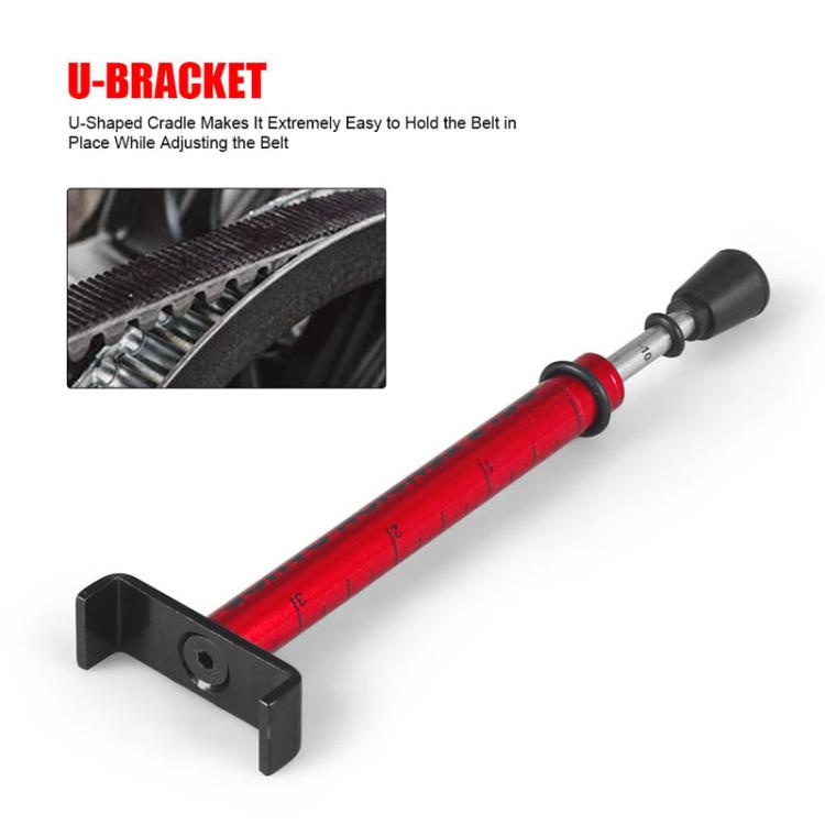 Motorcycle Belt Tension Test Tool For Belt Replacement / Adjustment Or Wheel Repair(Gold) - Motorcycle Maintenance Tools by PMc TechLife | Online Shopping South Africa | PMc TechLife | Buy Now Pay Later Mobicred