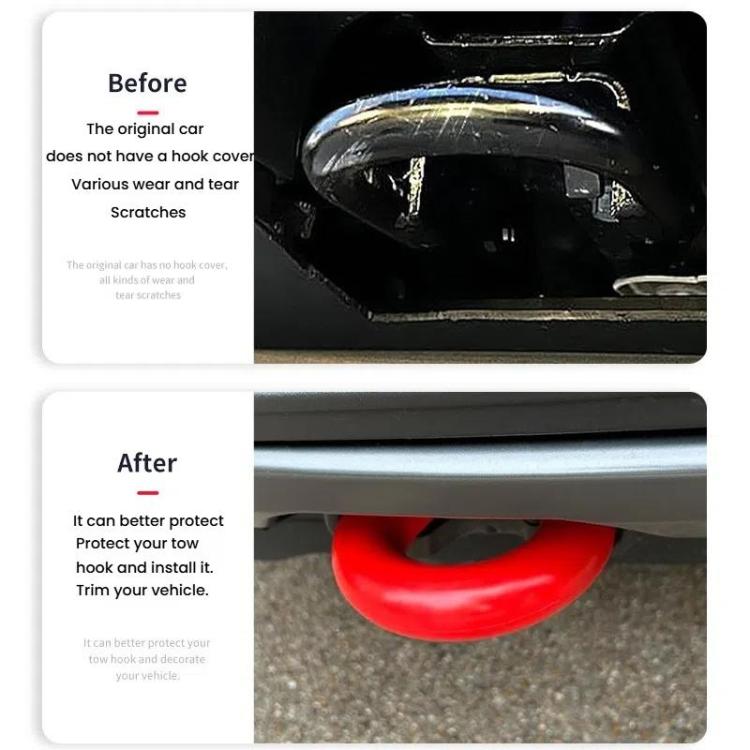 For Ford/Toyota Trailer Hitch Protection Ccover(Blue) - Towing Bars by PMc TechLife | Online Shopping South Africa | PMc TechLife | Buy Now Pay Later Mobicred