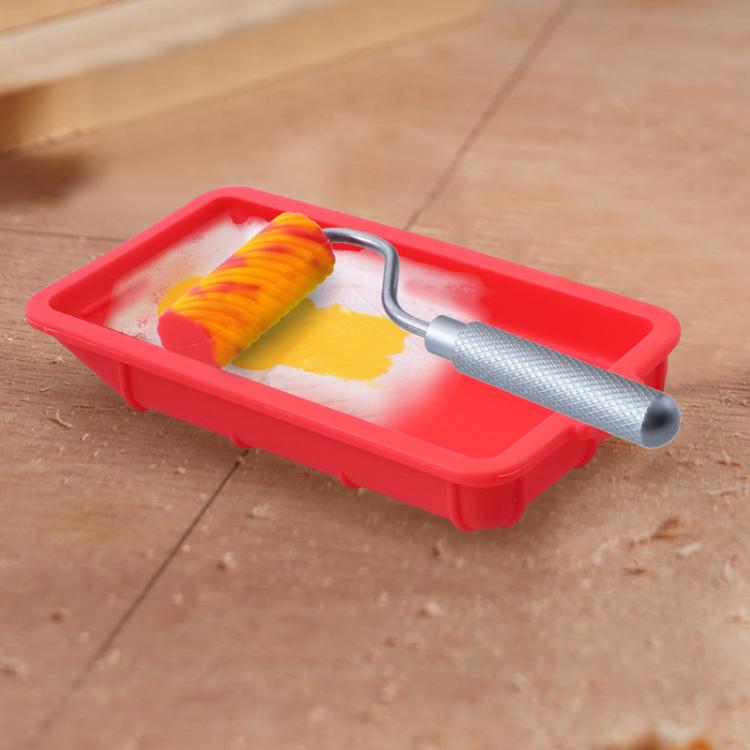 ZH9217-2 Glue Tray Brush Tool Silicone Case Roller Brush Reusable Paint Tray Woodworking Glue Container - Others by PMc TechLife | Online Shopping South Africa | PMc TechLife | Buy Now Pay Later Mobicred
