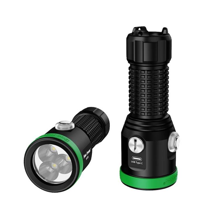 Sea Frogs  SF-30 100m/325FT Underwater Video Light 3000 lm Diving Flashlight(Green) - free shipping - PMc TechLife - Order now!