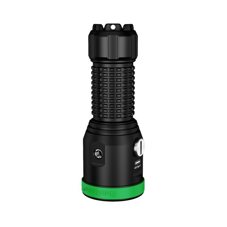 Sea Frogs  SF-30 100m/325FT Underwater Video Light 3000 lm Diving Flashlight(Green) - free shipping - PMc TechLife - Order now!
