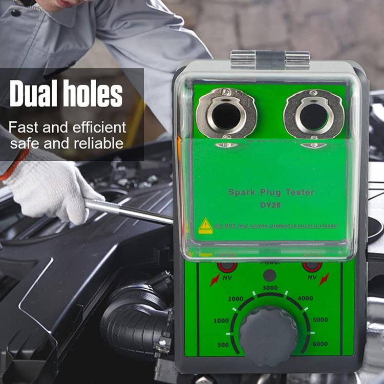 DUOYI Automobile Dual-hole Spark Plug Diagnostic Tester(EU Plug) - free shipping - PMc TechLife - Order now!