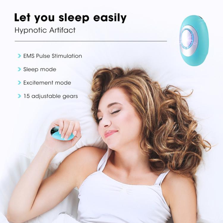 Smart Handheld Sleep Instrument Microcurrent Relief Insomnia Anxiety Therapy Portable Fast Sleeping Massager(Emerald) - free shipping - PMC TechLife - Order now!