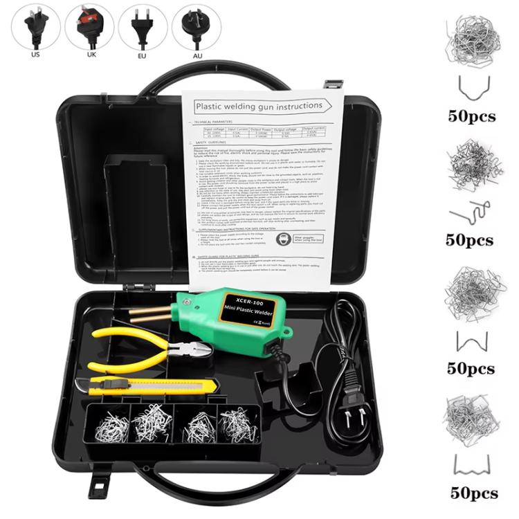 Car Bumper Welding Plastic Welding Tools Welding Wire Patch Nail Hot Stapler Repair Welder, Plug: AU Plug - free shipping - PMc TechLife - Order now!