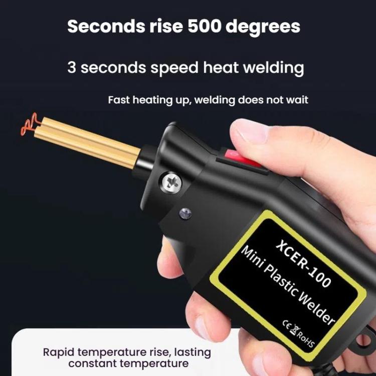 Car Bumper Welding Plastic Welding Tools Welding Wire Patch Nail Hot Stapler Repair Welder, Plug: AU Plug - free shipping - PMc TechLife - Order now!