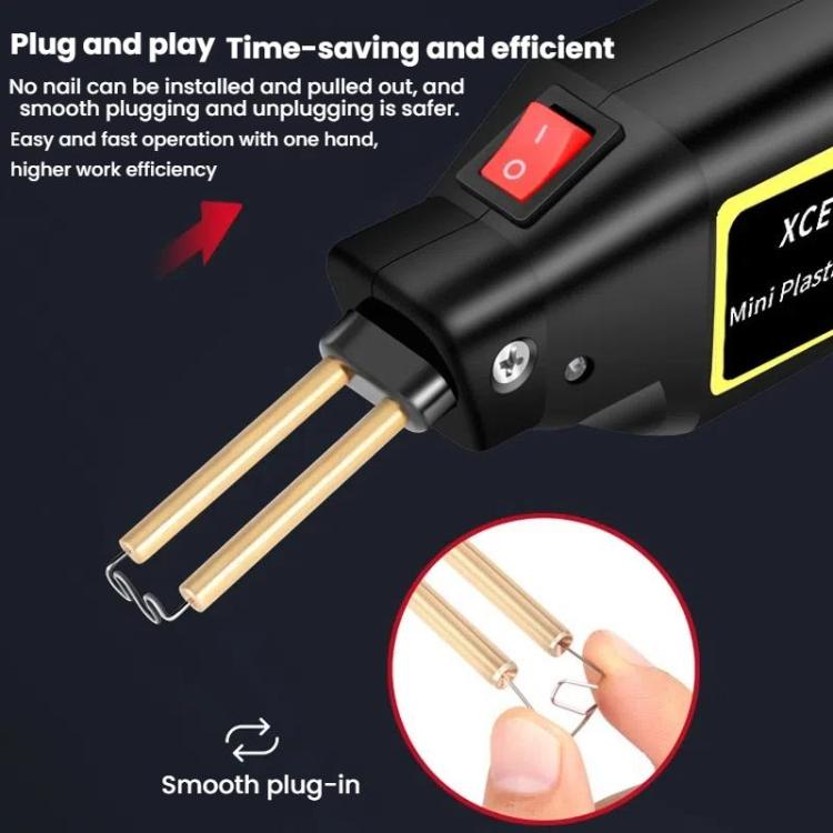 Car Bumper Welding Plastic Welding Tools Welding Wire Patch Nail Hot Stapler Repair Welder, Plug: AU Plug - free shipping - PMc TechLife - Order now!