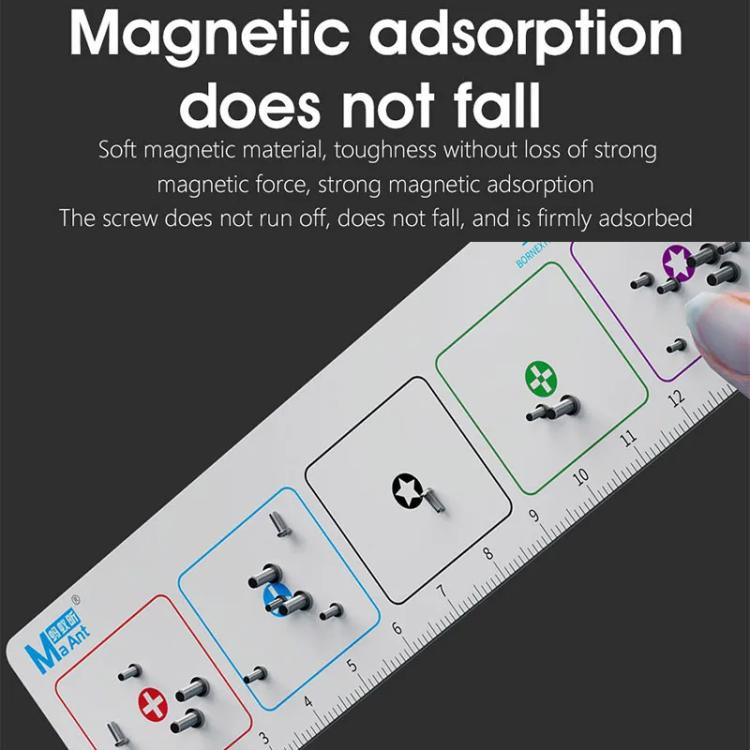 MaAnt CX-002 Mobile Phone Computer Repair Small Screws Nails Magnetic Storage Pad Super Magnetic Strip - free shipping - PMC TechLife - Order now!