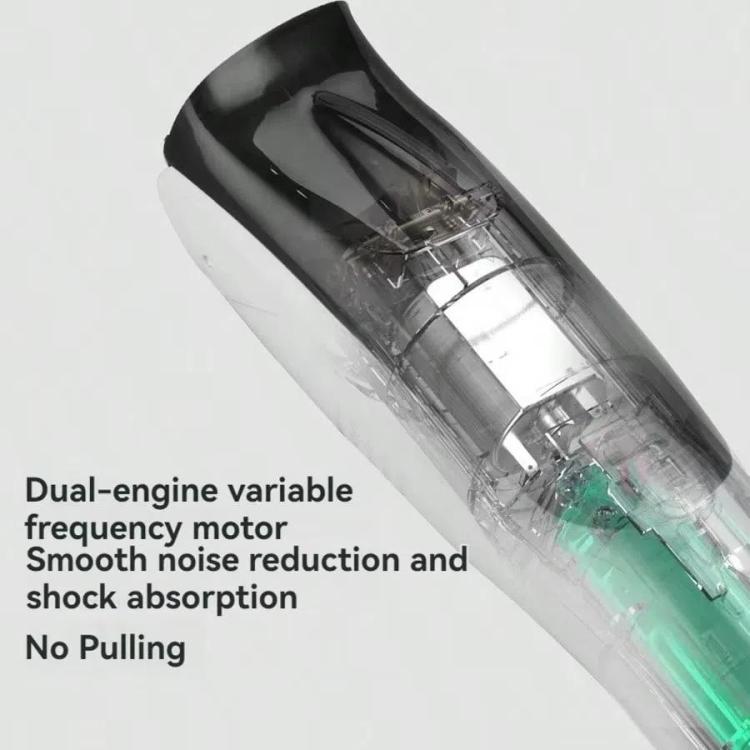 Hair-absorbing Hair Clipper Rechargeable Low Noise Hair Trimmer for Babies, Adults and Pets(Green) - free shipping - PMC TechLife - Order now!