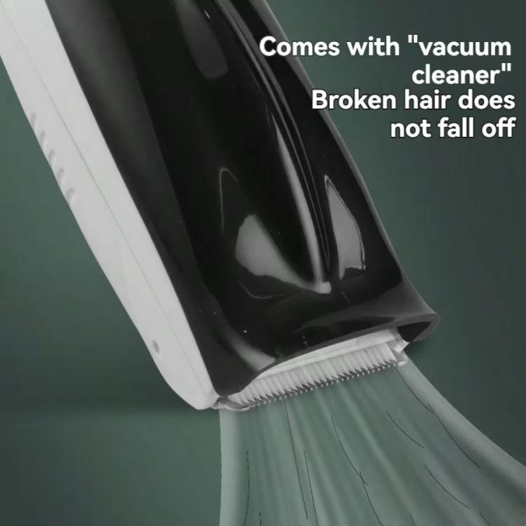 Hair-absorbing Hair Clipper Rechargeable Low Noise Hair Trimmer for Babies, Adults and Pets(Green) - free shipping - PMC TechLife - Order now!