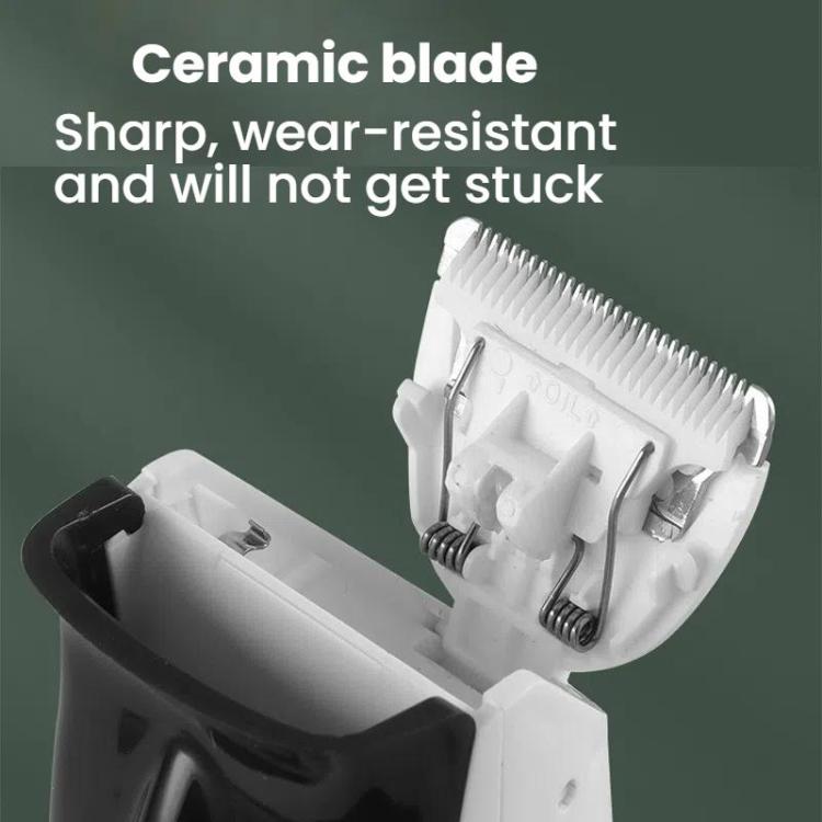 Hair-absorbing Hair Clipper Rechargeable Low Noise Hair Trimmer for Babies, Adults and Pets(Green) - free shipping - PMC TechLife - Order now!