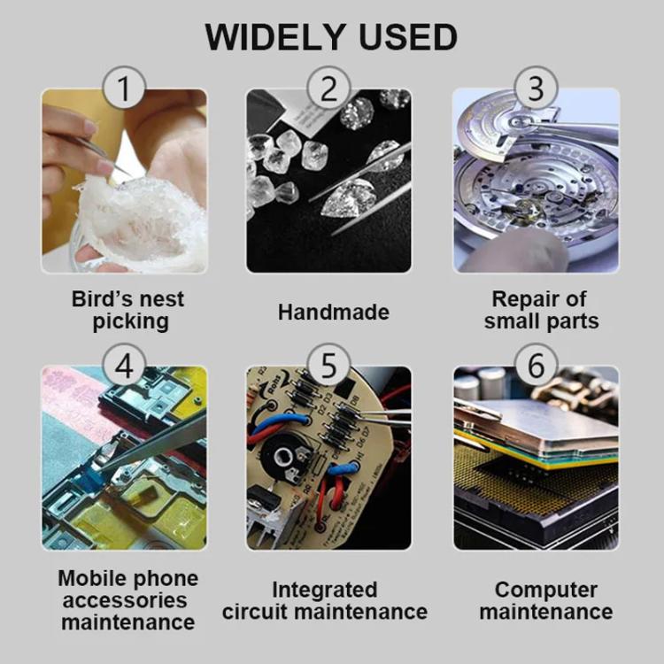 MaAnt SS-A1 Non-magnetic Stainless Steel Tweezers - free shipping - PMc TechLife - Order now!