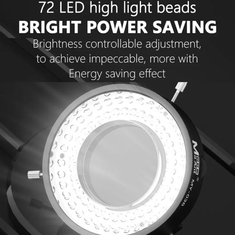 MaAnt MY-036 Cell Phone Repair 72 Beads Microscope Ring Light Source - free shipping - PMc TechLife - Order now!