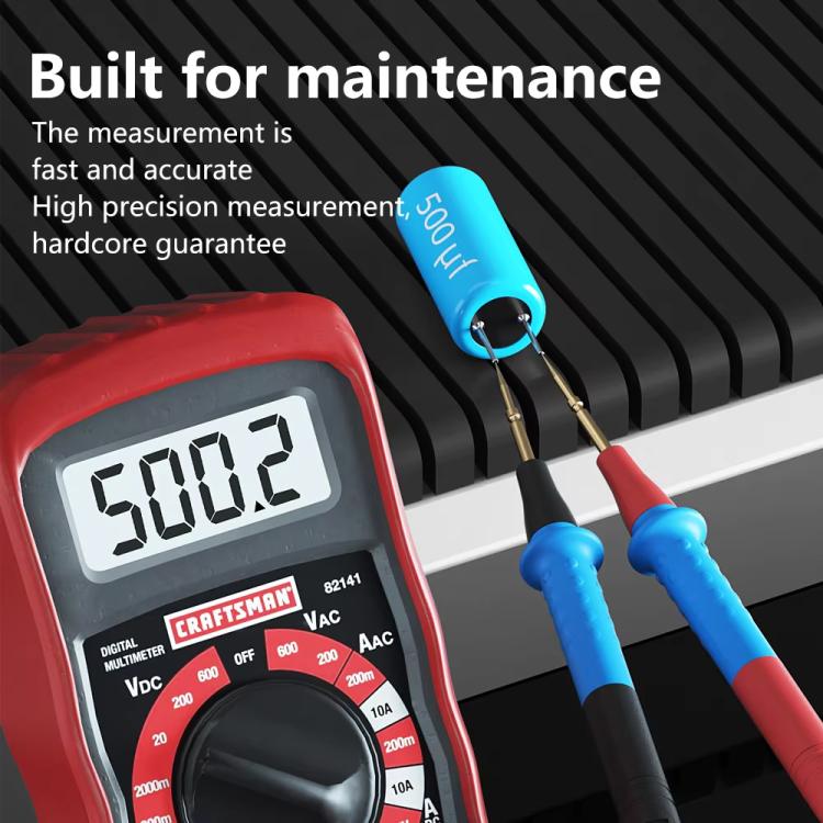 MaAnt P23A Multimeter Pens Pointed Silicone Cord Frostproof Detachable Stainless Steel Test Pen Accessories - free shipping - PMc TechLife - Order now!