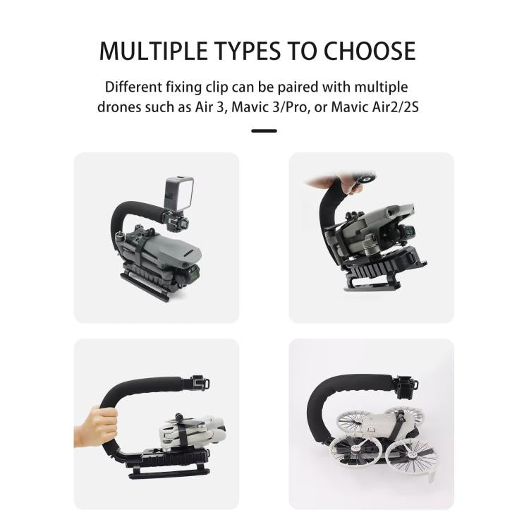 For DJI Air 2 / Air 2S CQT  U-shape Handheld Stabilizer Kit For Cinematic Shots, Wedding Videography & Daily Vlogging - free shipping - PMC TechLife - Order now!