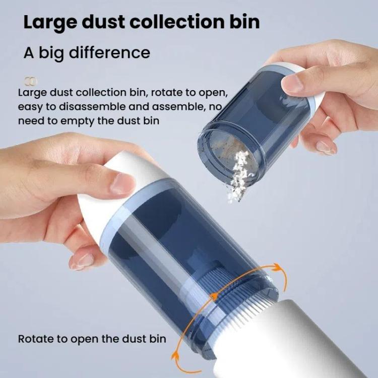 Portable Wireless Car Vacuum Cleaner Small Chargeable Handheld Wet / Dry Large Suction Household Vacuum Cleaner(Black) - Vacuum Cleaner by PMc TechLife | Online Shopping South Africa | PMc TechLife | Buy Now Pay Later Mobicred