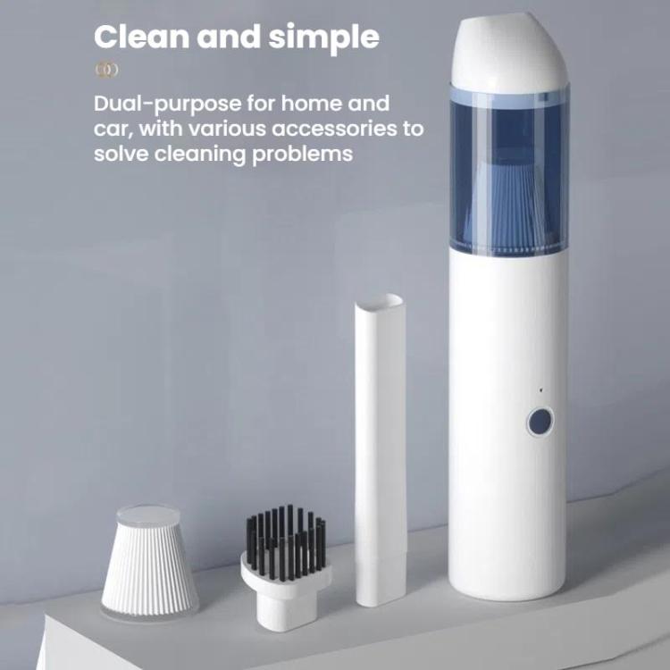 Portable Wireless Car Vacuum Cleaner Small Chargeable Handheld Wet / Dry Large Suction Household Vacuum Cleaner(Black) - Vacuum Cleaner by PMc TechLife | Online Shopping South Africa | PMc TechLife | Buy Now Pay Later Mobicred